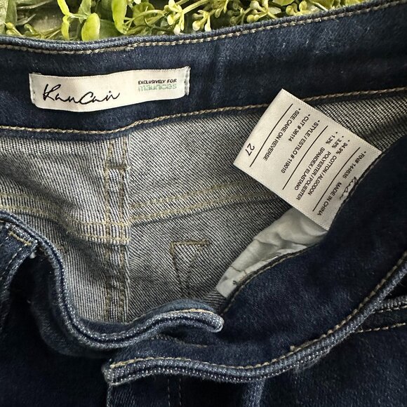 Kancan Jeans Skinny High Rise Raw Hem Ankle - Picture 8 of 8
